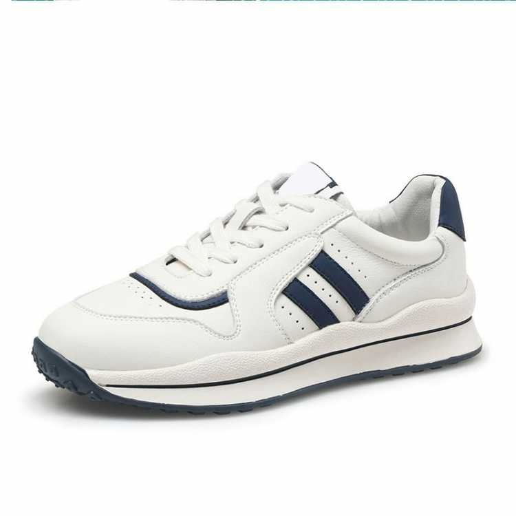 Casual Shoes Women 2021 Autumn Outdoor Comfortable Breathable Sneakers Lace Up Lightweight Non Slip Female Shoes White Fashion