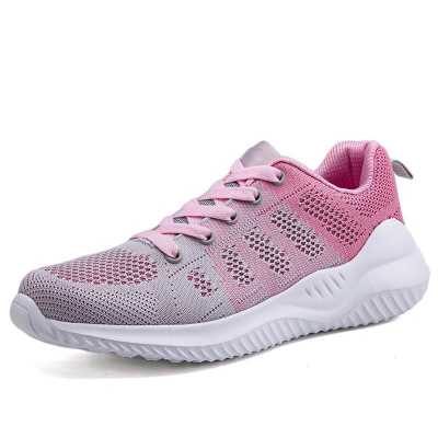 Lightweight Ladies Flywire Shoes Flat Sneakers Pink Women Trainers Men Casual Basket Walking Shoes Breathable Zapatos Mujer