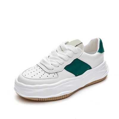 Women White Sneakers Flat Platform Shoes Fashion Comfortable Thick bottom Casual Sneakers Ladies 2021