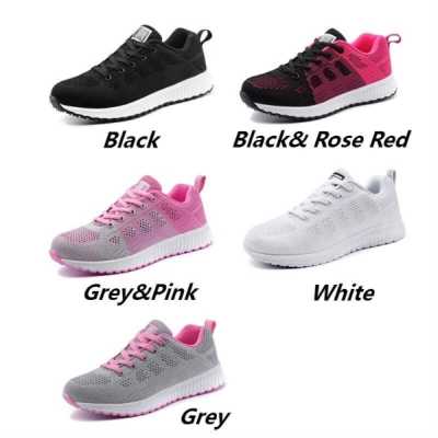 Women Casual Shoes Fashion Breathable Walking Mesh Flat Shoes Woman White Sneakers Women 2021 Tenis Feminino Female Shoes
