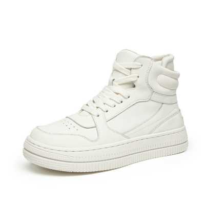 Autumn Women Sneakers Flat Platform Shoes White Casual Round toe High top Sneakers Ladies Shoes Warm Winter Sneaker