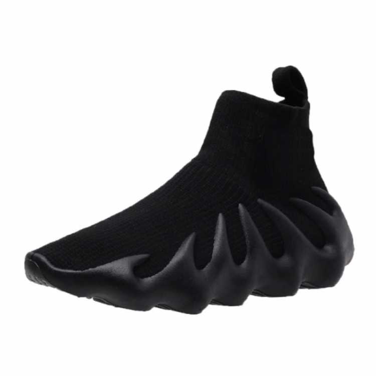 Autumn New Women's Sports Shoes Leisure Breathable Mesh Muffin Shoes Flying Woven Boots Fashion Women's Shoes